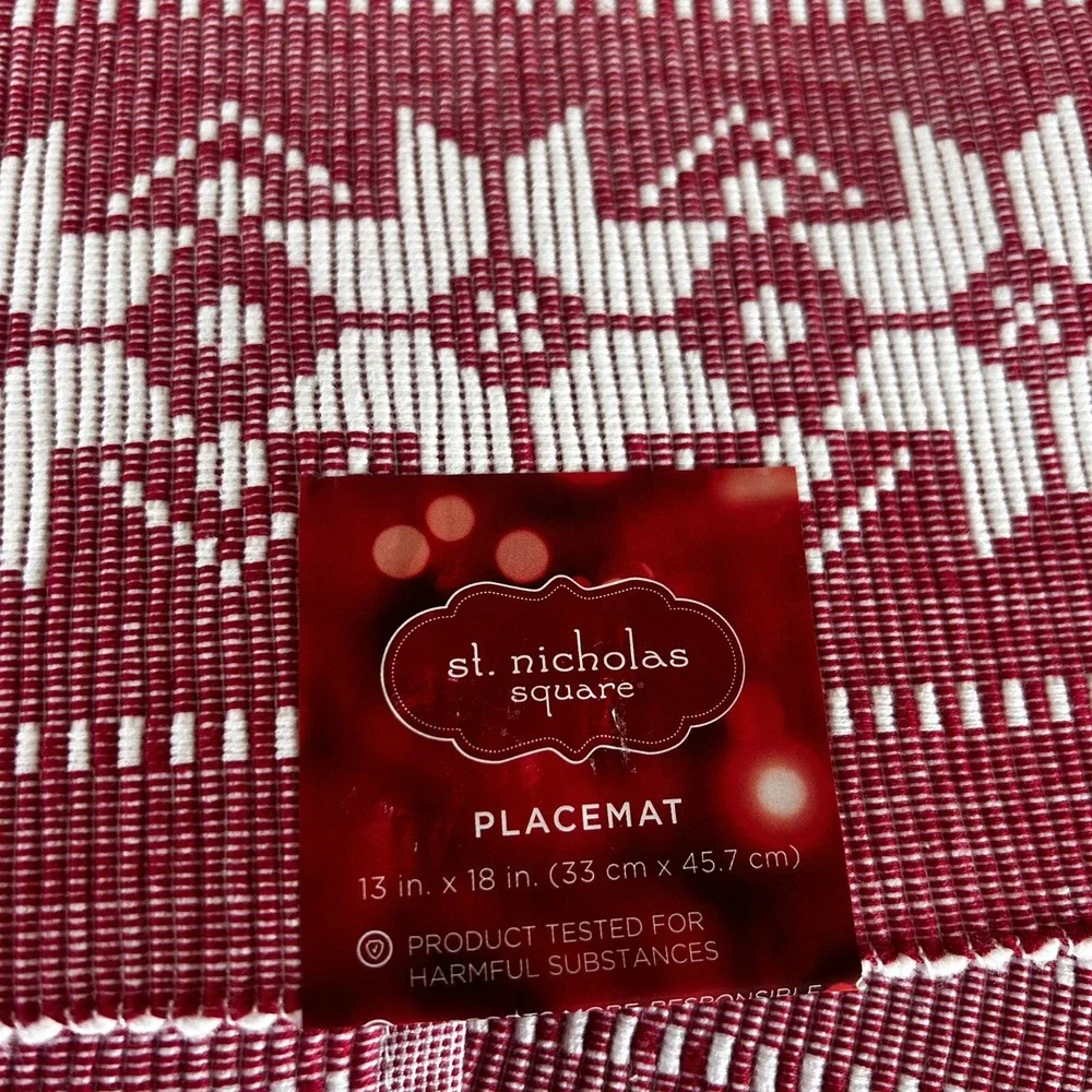 St. Nicholas Square christmas placemats